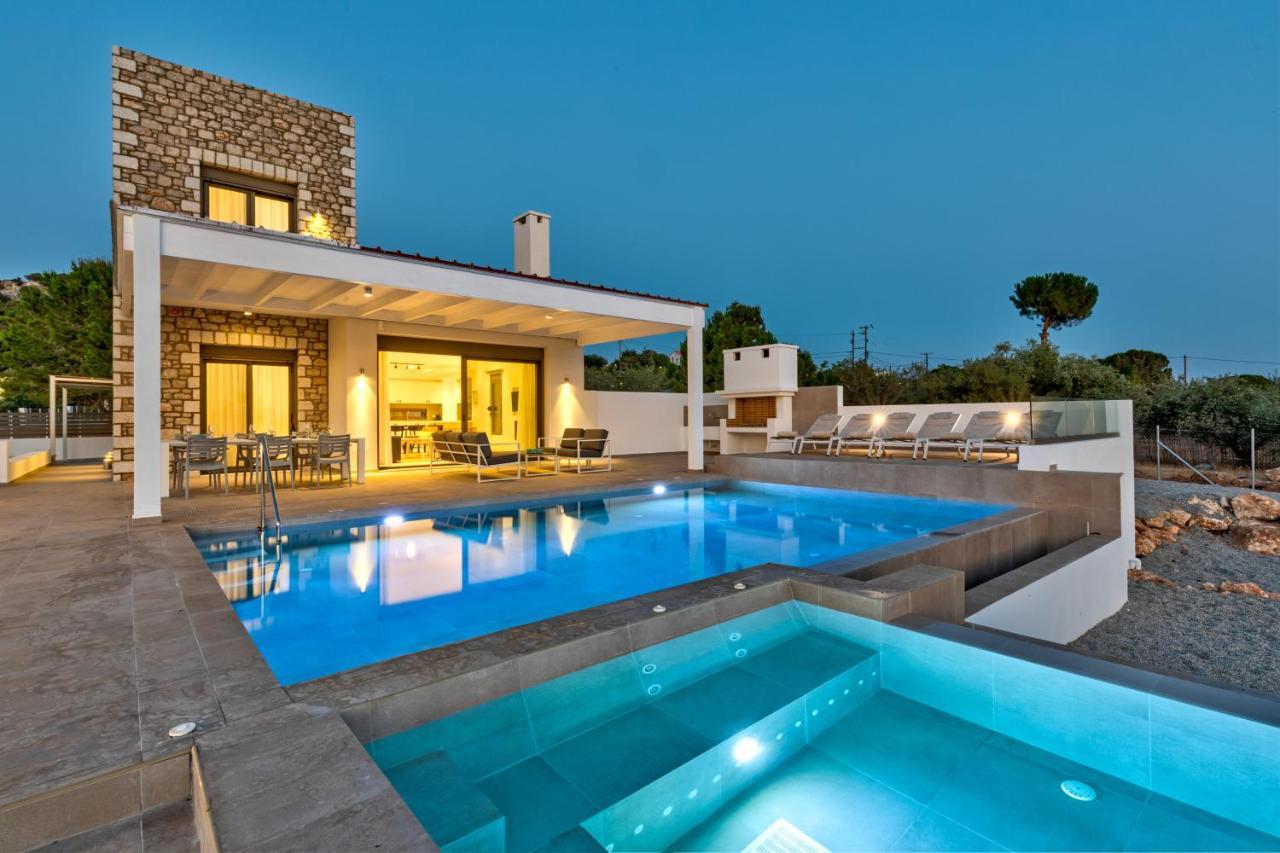Villa AmberBlue Pefkos Pefki Esterno foto