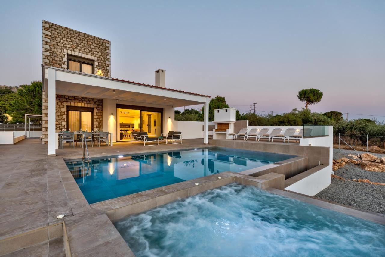 Villa AmberBlue Pefkos Pefki Esterno foto